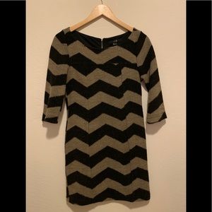 Fun Gray/Black Winter Dress